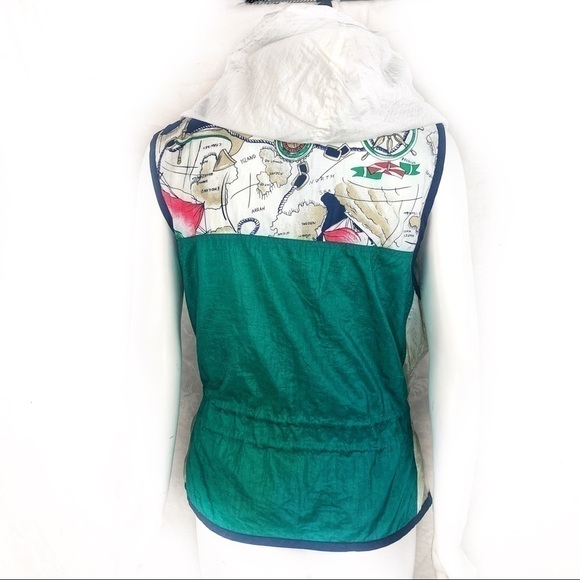 EUC-VINTAGE ActiveFrontier Hooded Windbreaker Vest - Picture 2 of 9